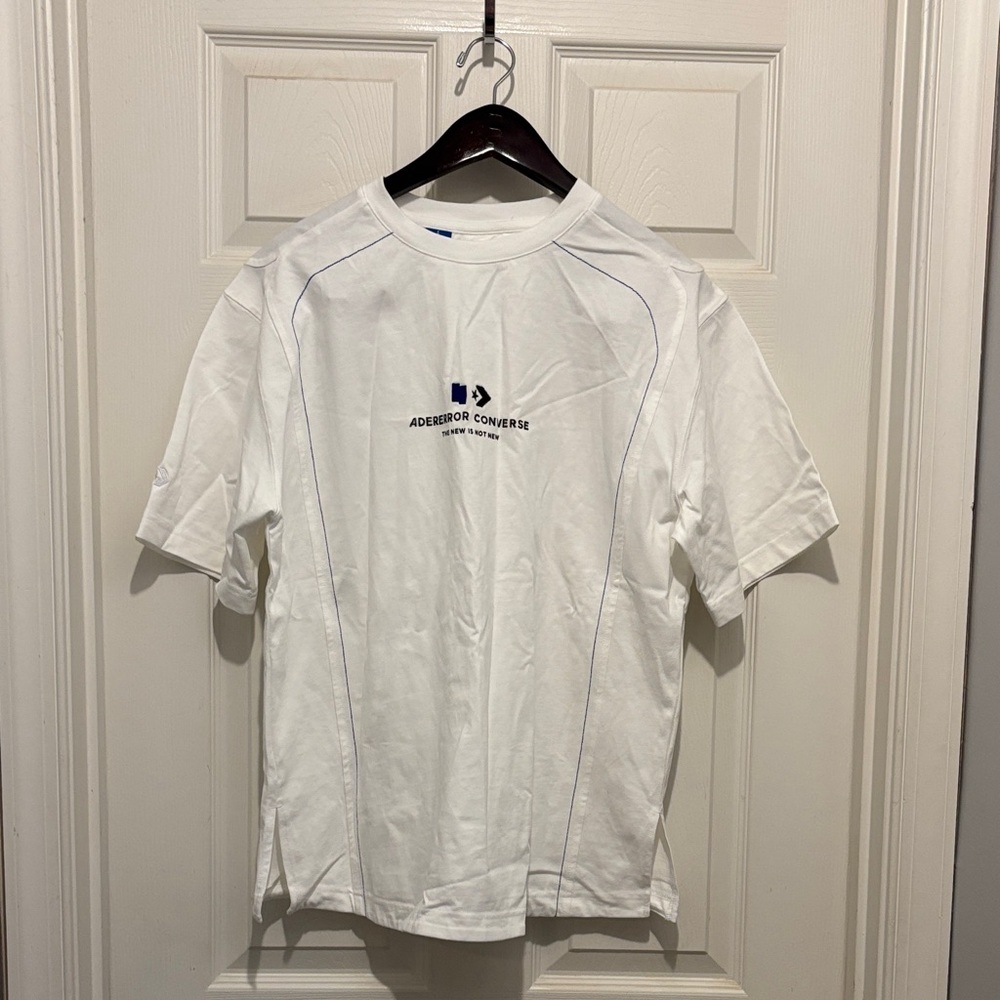 ‼️BNWT‼️Converse
x Ader Error embroidered-logo T-shirt